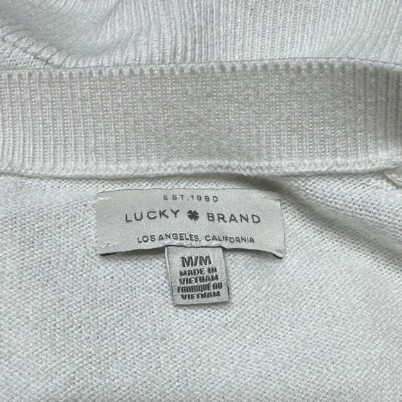 Lucky Brand Ivory Knit Top - Picture 2 of 5